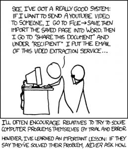 XKCD workaround