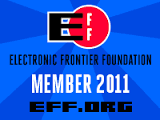 EFF 2011 Rectangle Member Badge